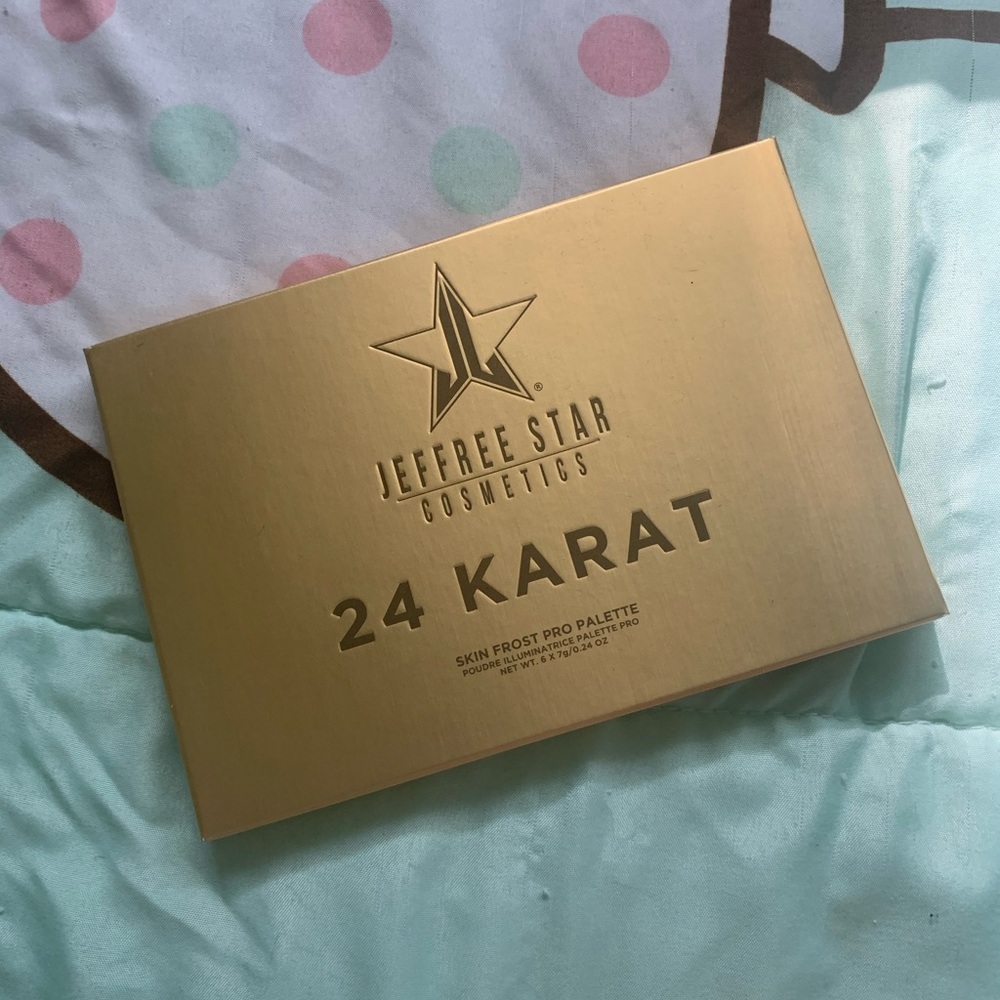 Jeffree Star 24k Highlighter Palette
